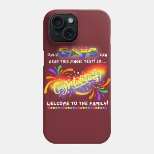 If You Can Read This, You're Gay - Funny Phone Case