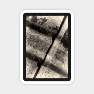 Rusted abstract photography Magnet
