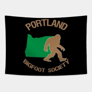 Portland Bigfoot Society Tapestry