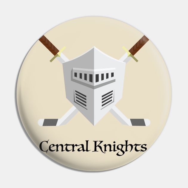 Central Knights Pin by Icarus Dawns