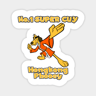 No 1 Super Guy Hong Kong Phooey Magnet