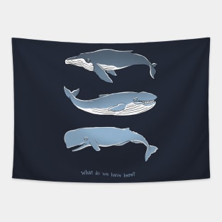 Whale, Whale, Whale Tapestry