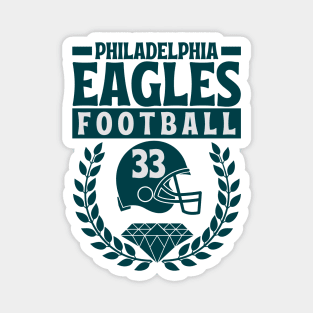 Philadelphia Eagles 33 Helmet American Football Magnet