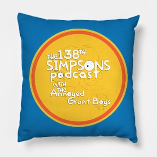 The Annoyed Grunt Boys Alt Logo Pillow