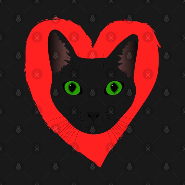 I love black cats by uncutcreations