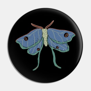 Luna moth Pin