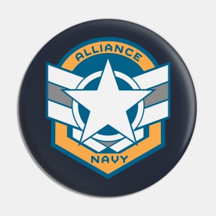 Alliance Navy Pin