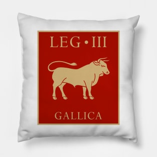 Standard of Legio III Gallica - Imperial Roman Army Pillow