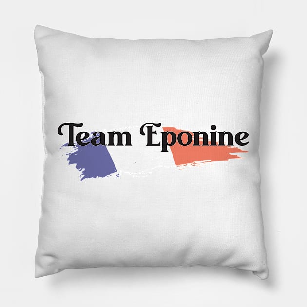 Team Eponine Pillow by starbubble