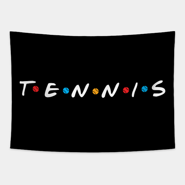 🎾 Tennis with tennis balls 🎾 Tapestry by FK-UK