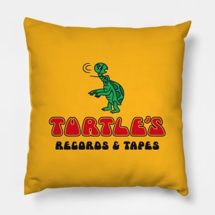 Turtle's Records and Tapes Pillow