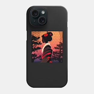 Silent Geisha Phone Case