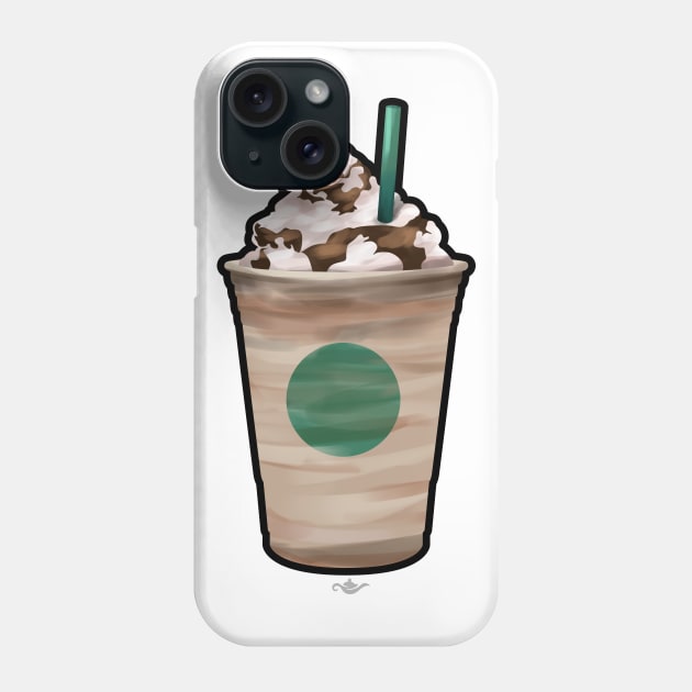 Blended Coffee Drink Phone Case by grantedesigns