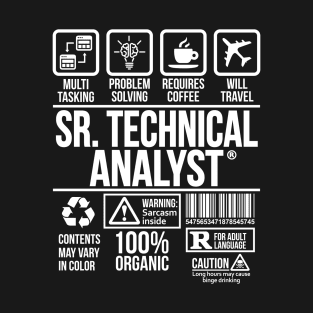 Sr.Technical Analyst T-shirt | Job Profession | #DW T-Shirt