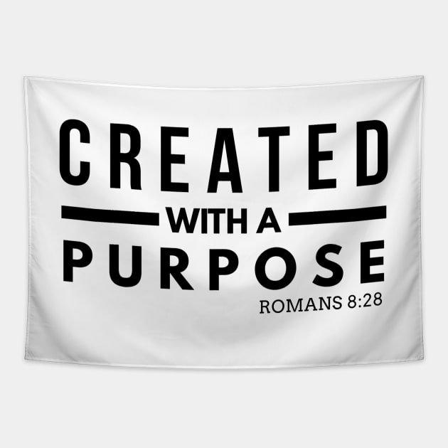 Created With A Purpose Tapestry by mikepod