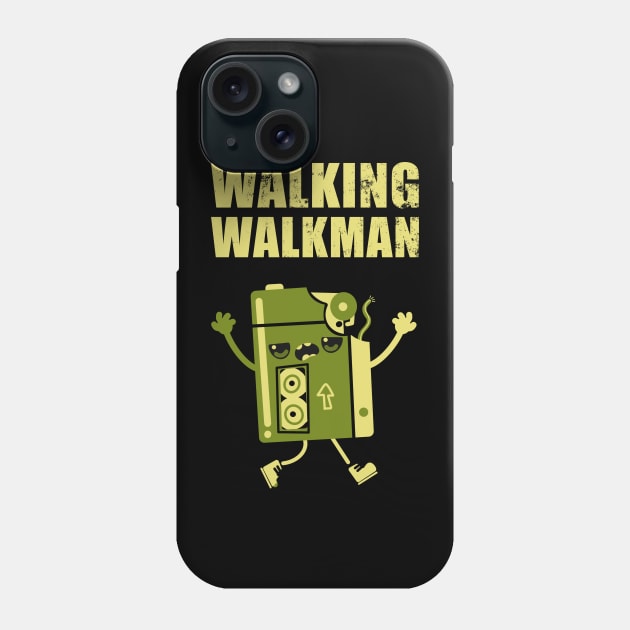 Walking Walkman Phone Case by Mushita