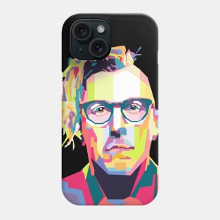 Abstract Maynard punkrock in WPAP Pop Art Phone Case