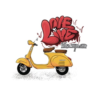 Vespa motorbike lover T-Shirt