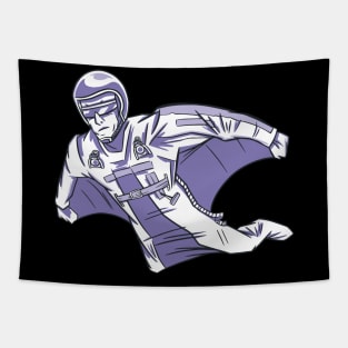 Base Jumping Jumper Basejumper Wingsuit Basejump Tapestry