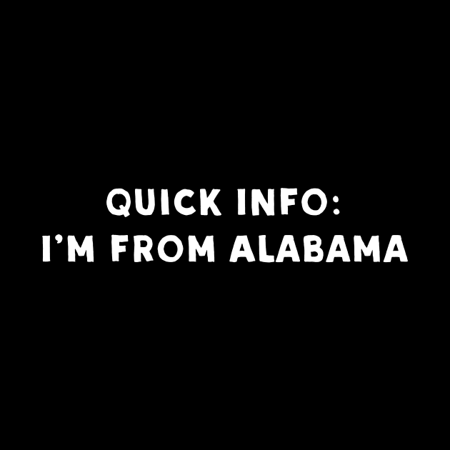 Alabama Cool & Funny by Novel_Designs