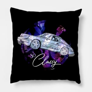 Classic Automotive Retro Car Tuning Car Pillow