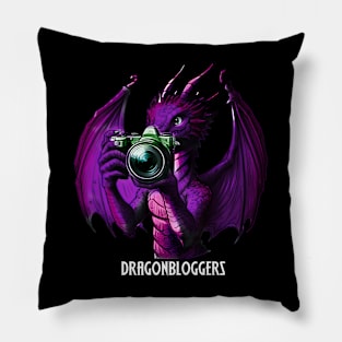 Ready Camera Action Purple Dragon Pillow