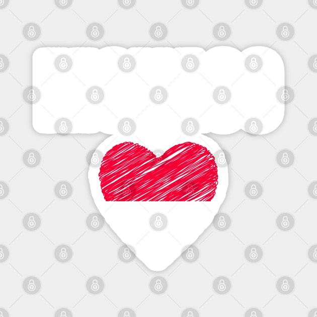 Monaco flag, Monaco heart Magnet by eka123