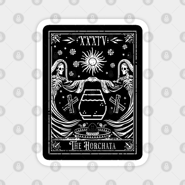 The Horchata Tarot Card Magnet by H. R. Sinclair