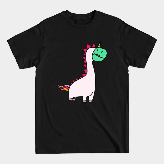 Disover Wannabe Unicorn Dinosaur - Cute Unicorn - T-Shirt