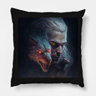 The Witcher Geralt of Rivia Pillow