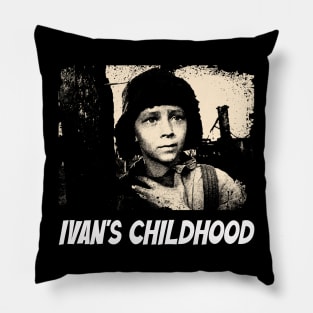 Tragic Beauty of Innocence Film Enthusiast Tee Pillow