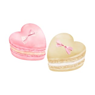 Two Macarons with bows T-Shirt