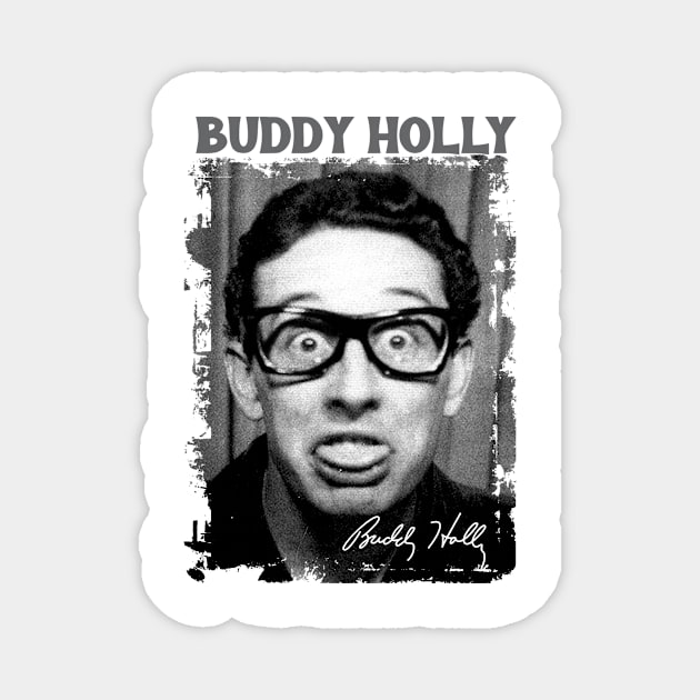 Popular Buddy Holly funny Magnet by chaxue