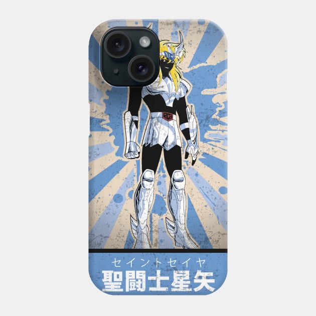 Knights of the Zodiac Saint Seiya Hyoga di Cygnus Phone Case by TEEWEB