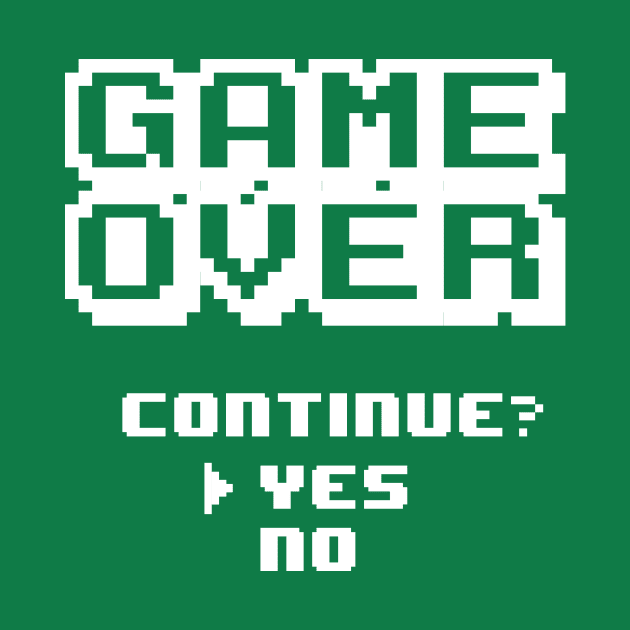 Game Over. Continue Yes or No. YES! by Portals