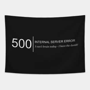 Internal Server Error Tapestry