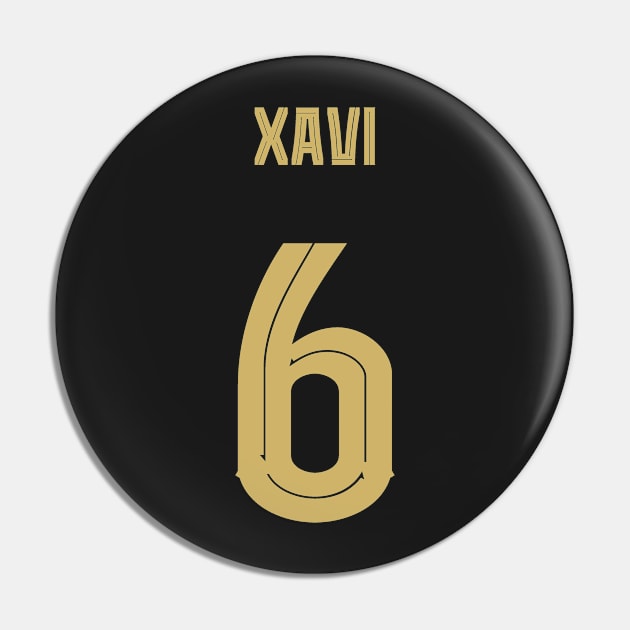 Xavi 6 Barcelona Pin by Alimator