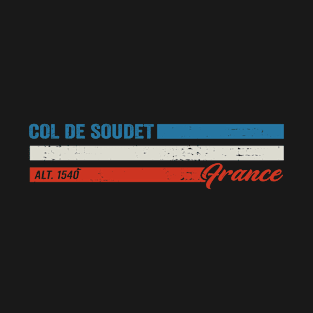 Col De Soudet Cycling Bike Souvenir T-Shirt