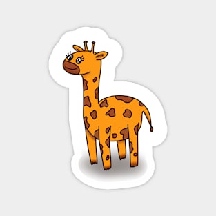 Small sweet giraffe Magnet