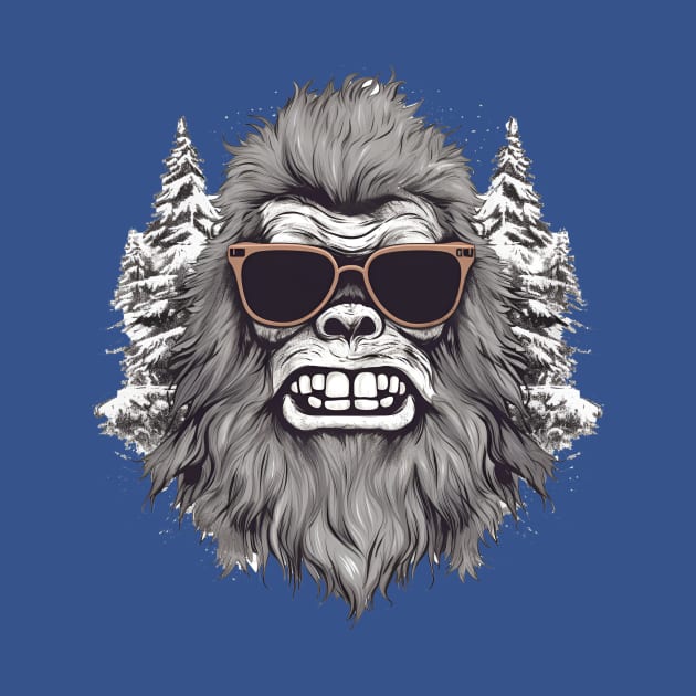 Dope Sasquatch in Nature by Grassroots Green