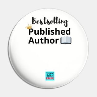 Bestselling Published Author - "Print Your Own Shirt!" - Copy That Pops Pin