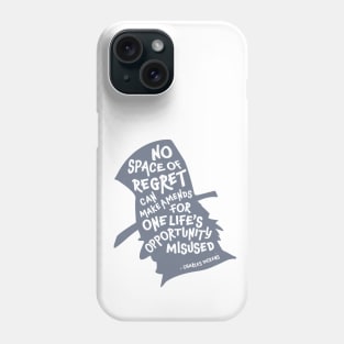 No Space of Regret Phone Case