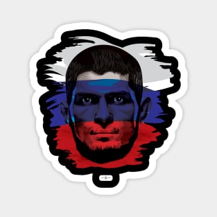 Russian Paint Khabib Magnet