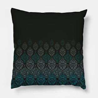 Indian green pattern Pillow