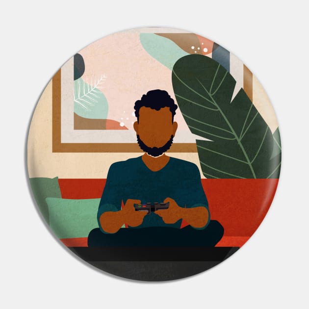 Gamer Pin by DomoINK