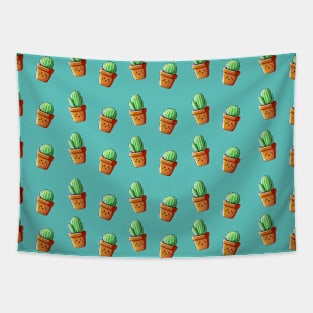 Potted Cactus Tapestry