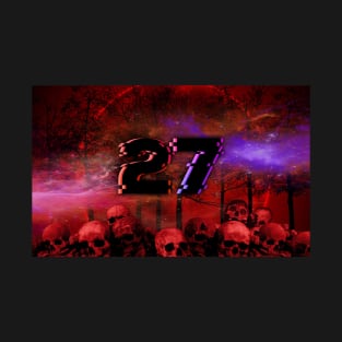 Lucky Number (W/ Blood Moon & Skulls) T-Shirt