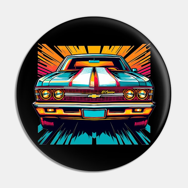 Chevy El Camino Pin by Vehicles-Art