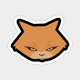 Cat face angry Magnet