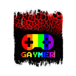 Red Cheetah Gaymer T-Shirt